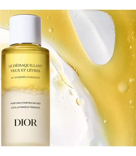 dior le demaquillant yeux et levres|DIOR Le Démaquillant Yeux et Lèvres Soin biphasé à l'extrait de .